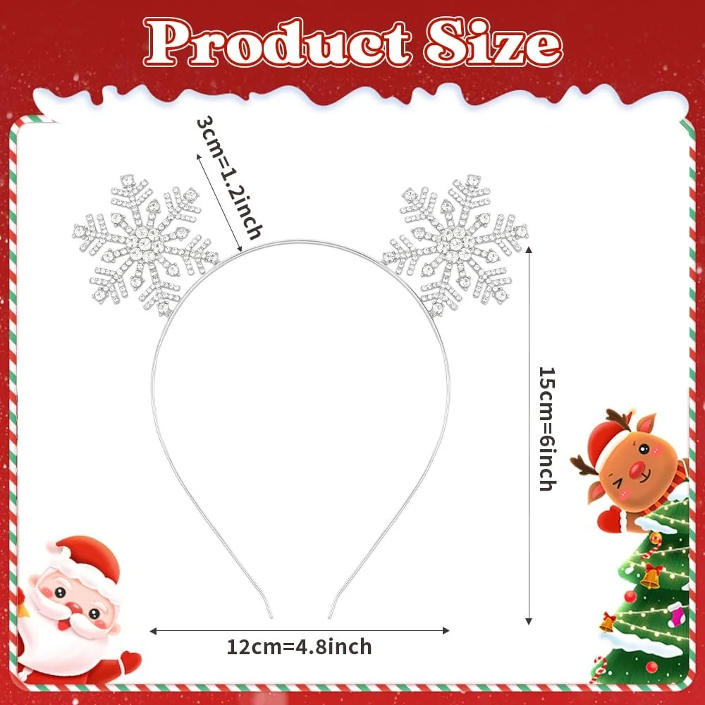 Обруч для волос Рождественский, фото №2