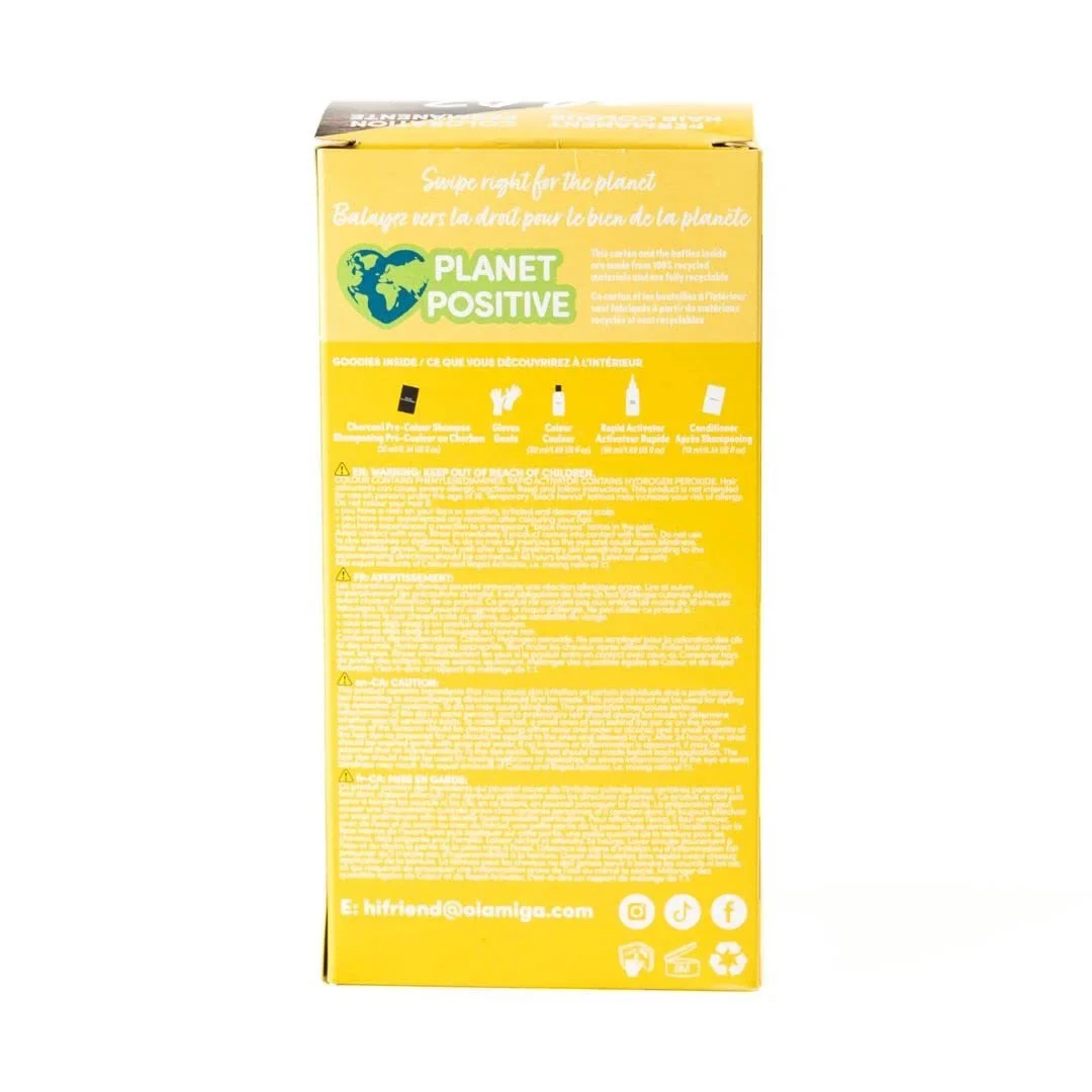 Стійка фарба для волосся Light Denim Oiamiga з натуральними інгредієнтами 120 мл, фото №3 Стійка фарба для волосся Light Denim Oiamiga з натуральними інгредієнтами 120 мл, фото №3