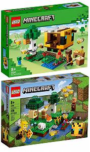 Lego Minecraft Набор 21241 The Bee House & 21165 The Bee Farm из 2 частей - Фото 1