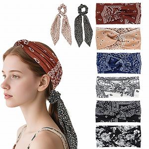 Пов'язка на голову в стилі бохо для жінок - Фото 1