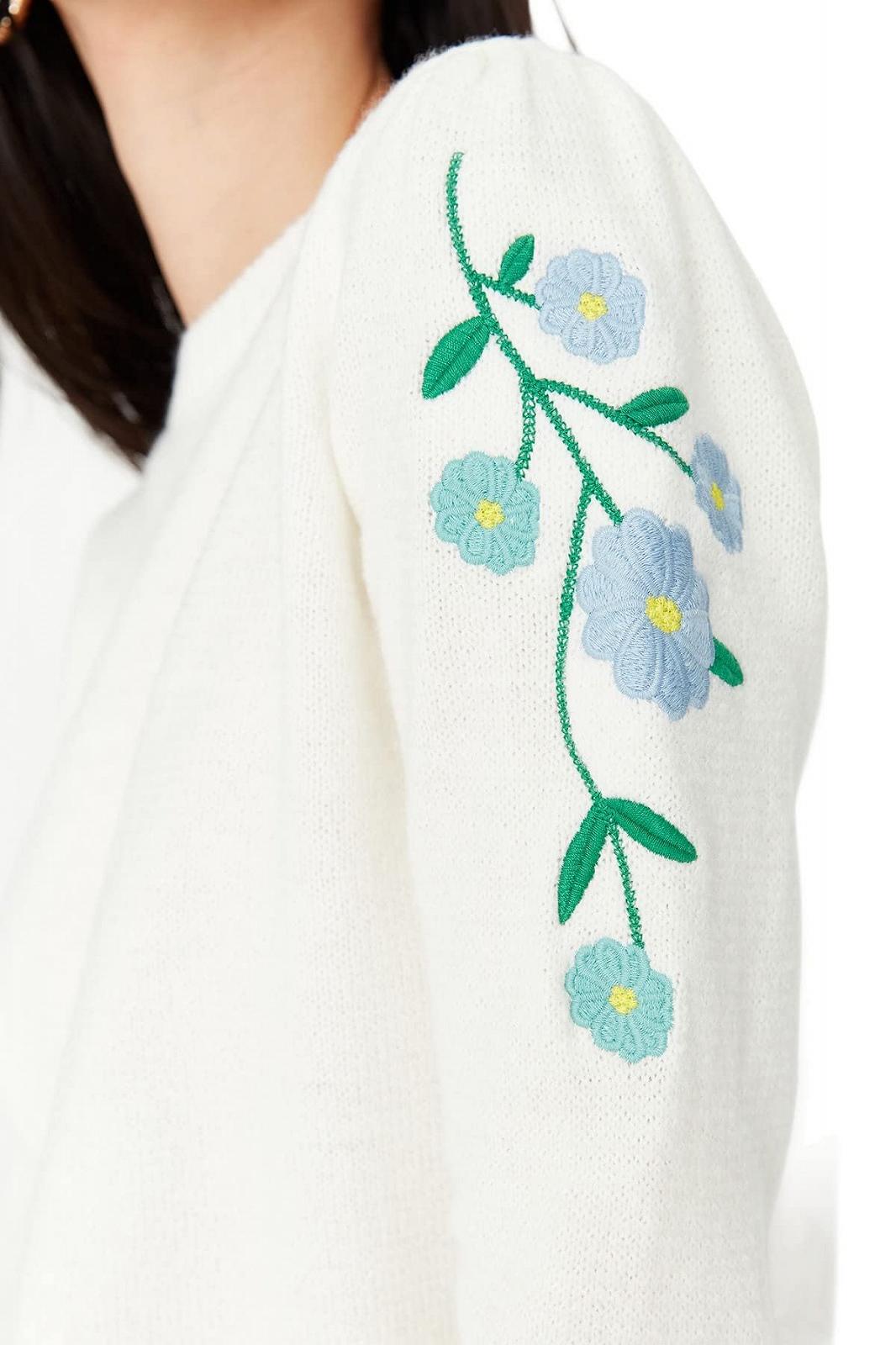 Пуловер TRENDYOL однотонный с круглым вырезом, фото №4 Пуловер TRENDYOL однотонный с круглым вырезом, фото №4