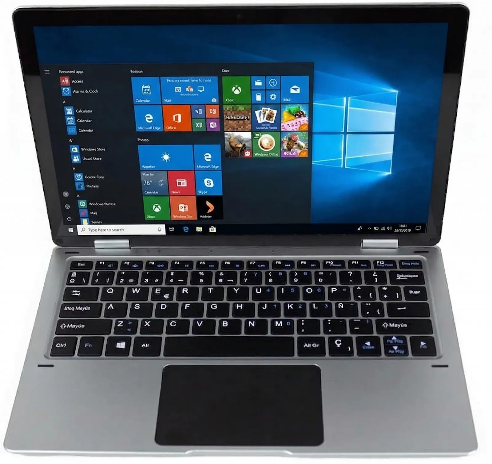 Сенсорний ноутбук 11.6" PRIXTON Flex Pro Intel Celeron N4020 RAM 4GB eMMC 64GB Win 10 (UKR), фото №3