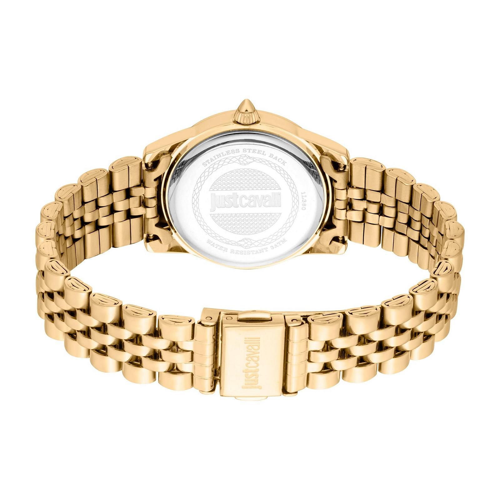 Часы женские Just Cavalli JC1L360M0055, аналоговые, кварцевые, серебристо-черные, фото №3