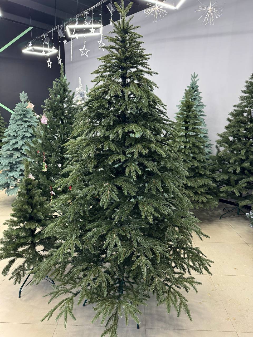 🎄 Реалістична штучна ялинка «Смерека» — зелена або засніжена (1.5–2.5 м) лита ялинка, фото №8