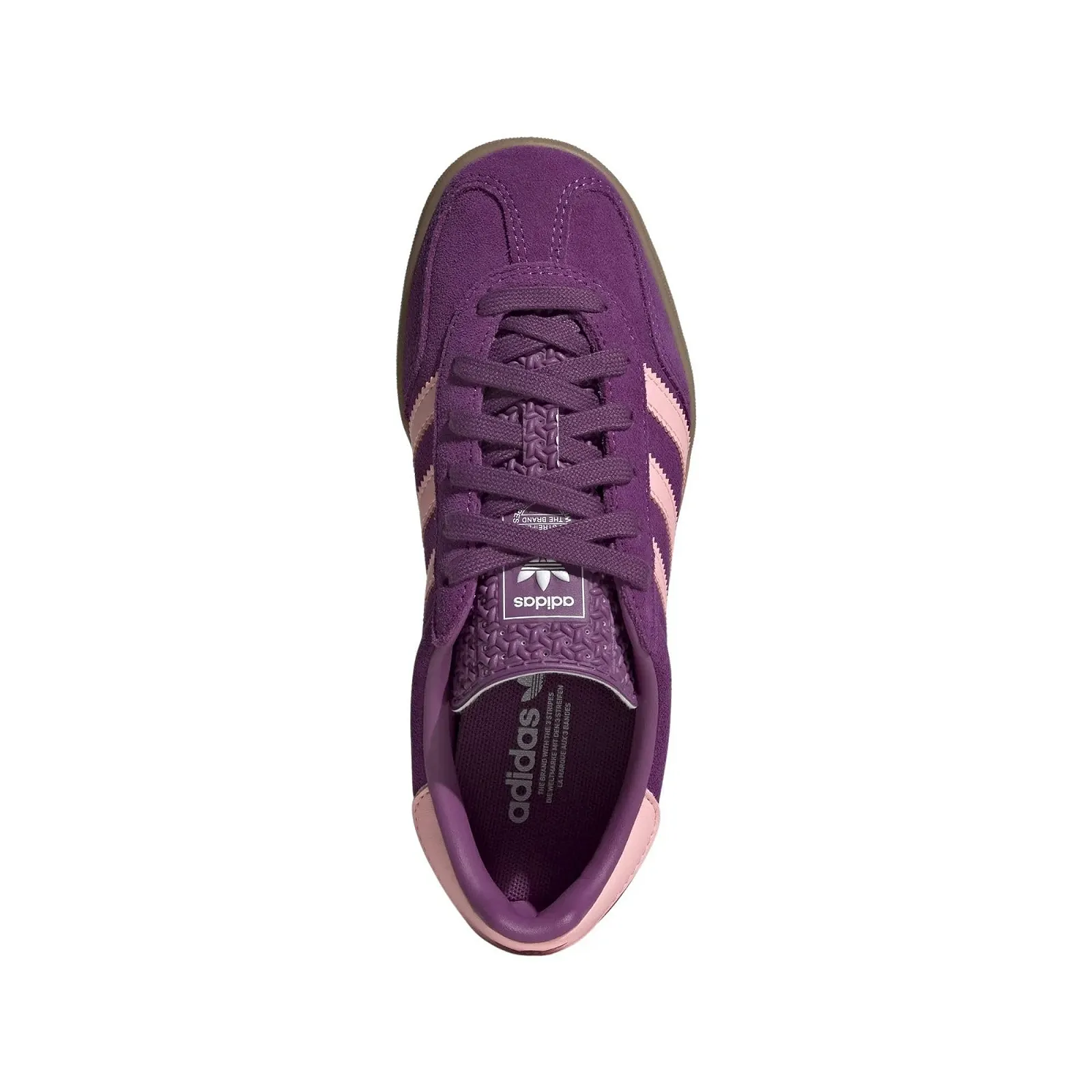 Кроссовки adidas Gazelle Indoor J JP8766 Фиолетовый для мальчиков, фото №2