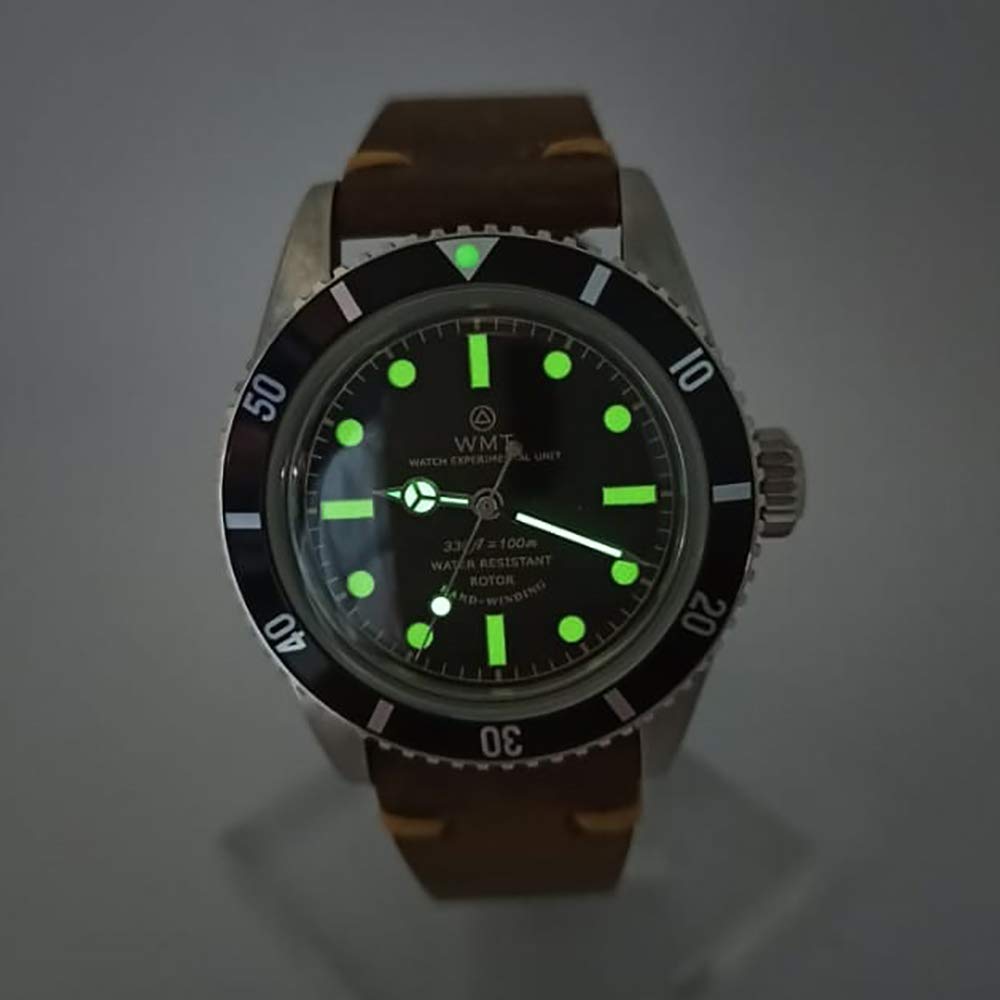 Вінтажний автоматичний годинник Walter Mitt Sea Diver Чорний, Браслет, унісекс, фото №6