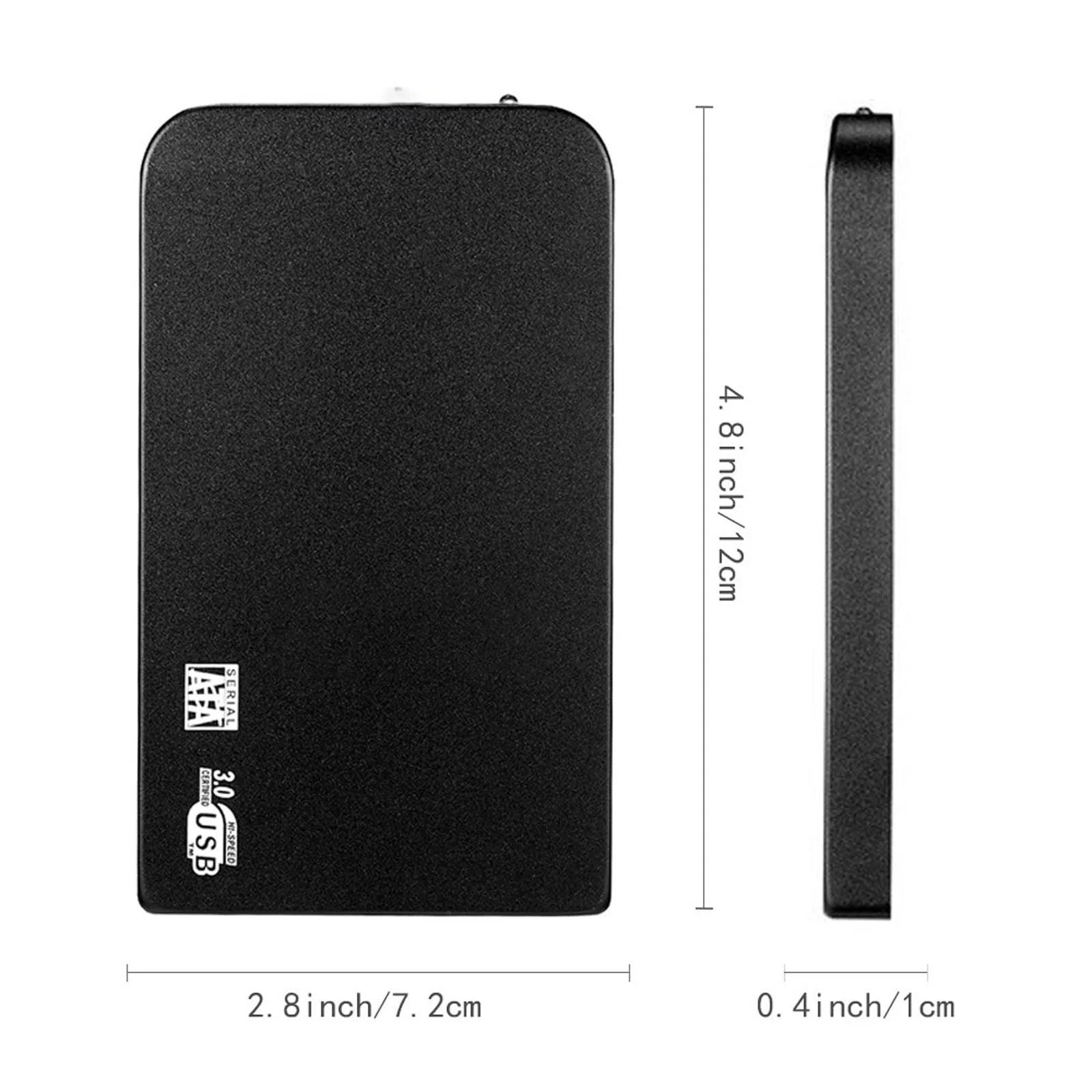 Внешний SSD 4 ТБ USB 3.0 Ultra Slim 2.5 дюйма (C), фото №9