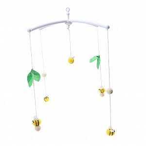 Подвеска KOMBIUDA Small Bee Christmas Crib Accessory Пчела Пластик Держатель - Фото 1