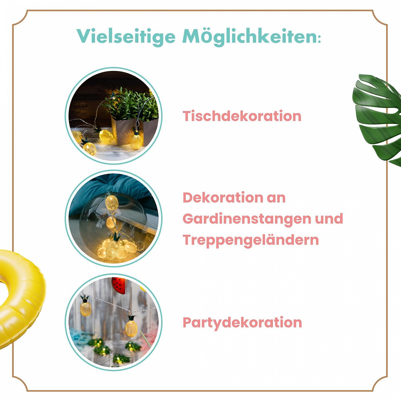 Гірлянда HEITMANN DECO Ананас, фото №5