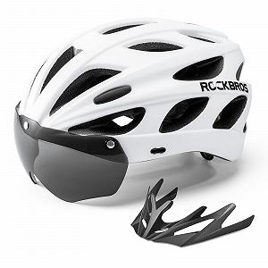 Шолом ROCKBROS Дорожній/Міський/MTB, зі знімним козирком, 58-61 см/58-65 см - Фото 1