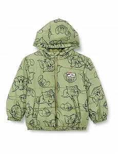 Куртка дитяча утеплена унісекс FILA Tonk AOP - Фото 1