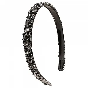 Обруч для волосся з блискітками для жінок - Фото 1