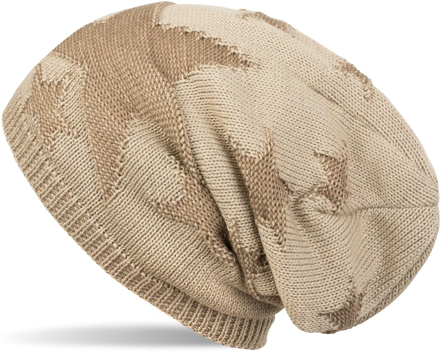 Шапка-бини Вязаная styleBREAKER Звезды Унисекс 04024121, фото №1 Шапка-бини Вязаная styleBREAKER Звезды Унисекс 04024121, фото №1