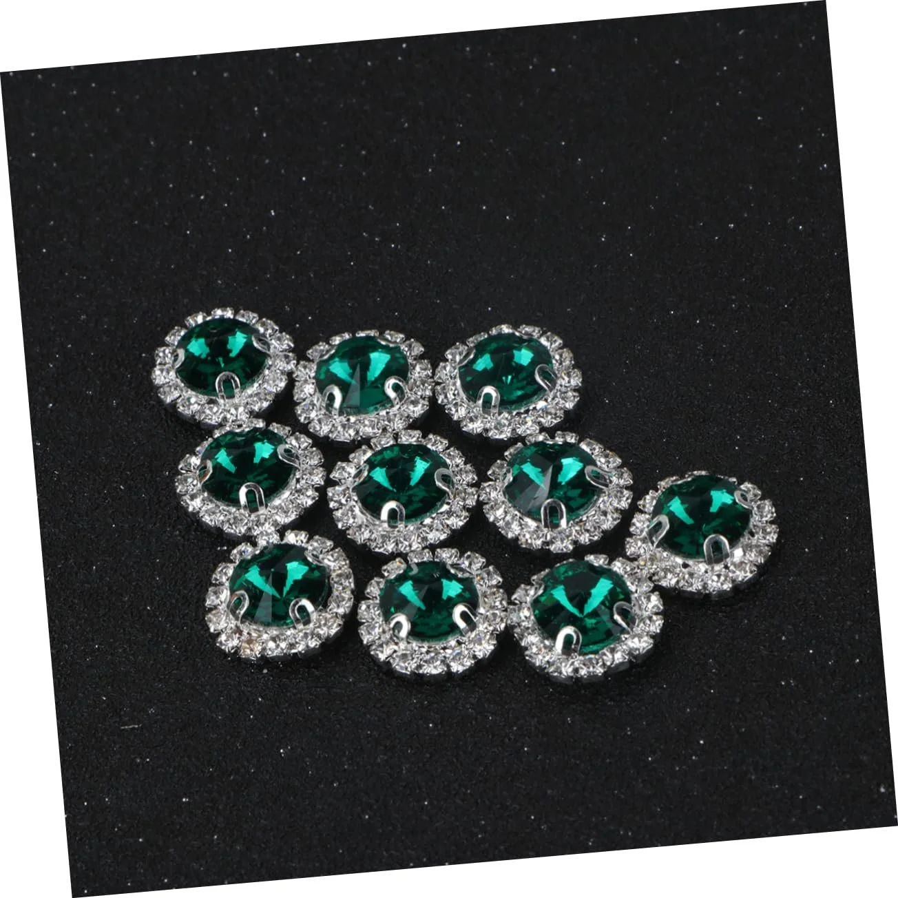 Стрази Coheali Кристалічні намистини, 40 шт, різнокольорові, фото №2