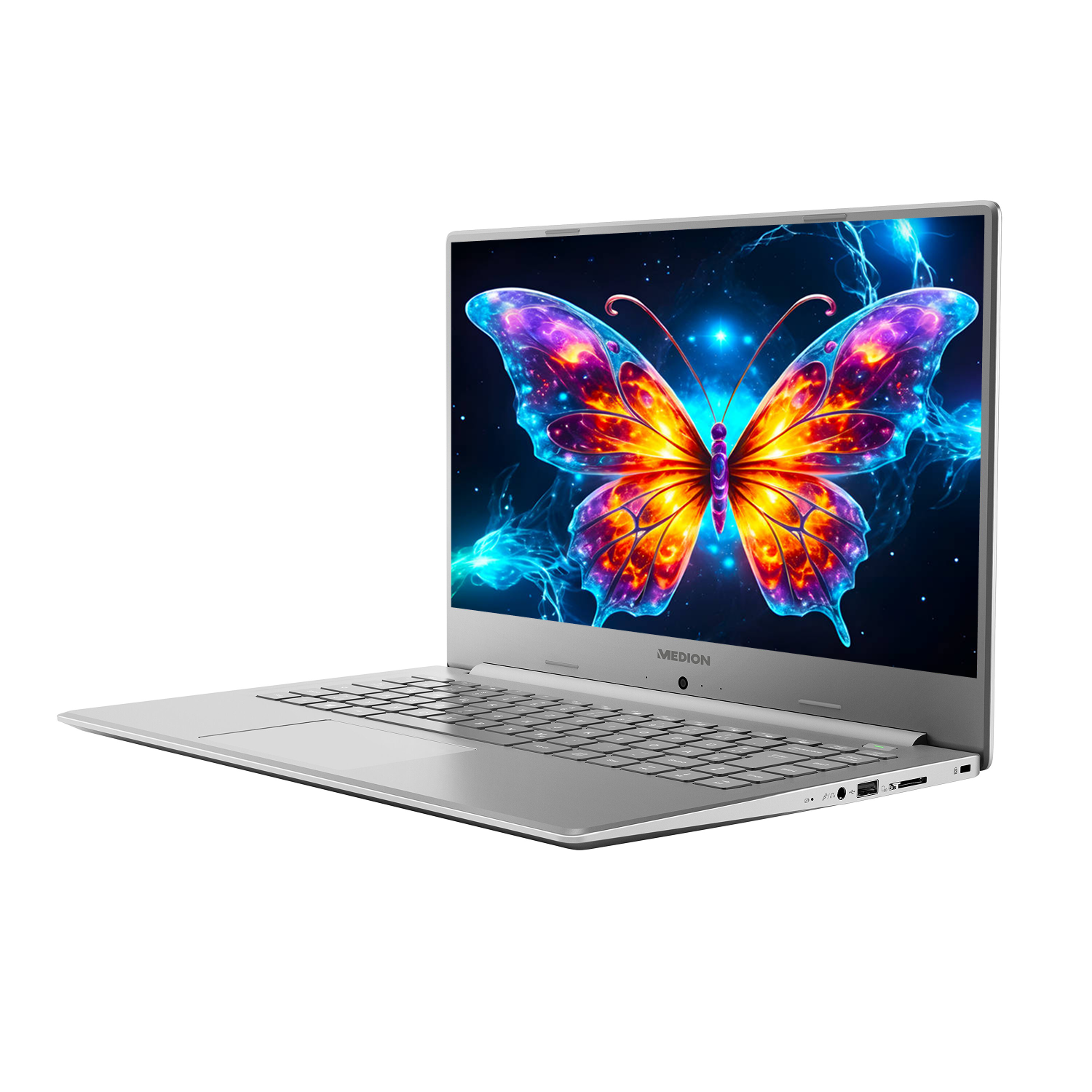 Ноутбук 15.6'' Medion (Lenovo Group) Akoya S6445 | Intel Core i3-8145U | IPS (1920x1080) FullHD | RAM DDR4 8 ГБ | SSD 256 ГБ | Intel UHD Graphics 620 | Металевий корпус | Win11 (5006), фото №3