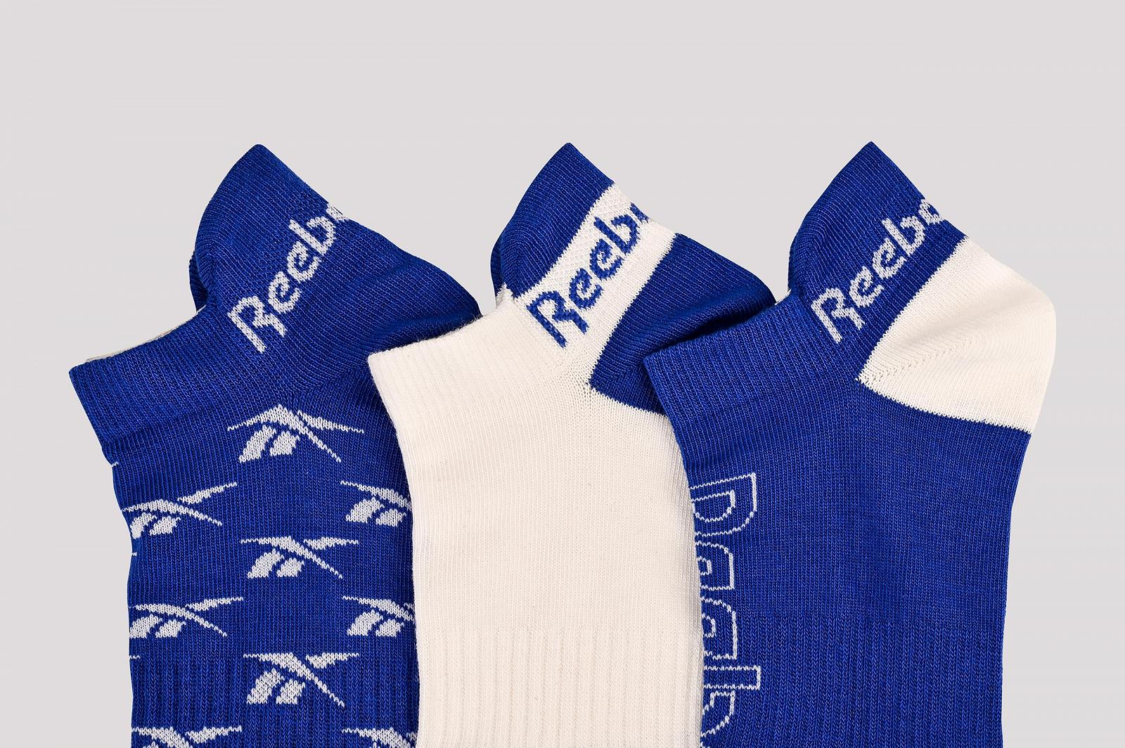 Носки Unisex Reebok R0370-12 Голубые 43-45 (3 пары), фото №3