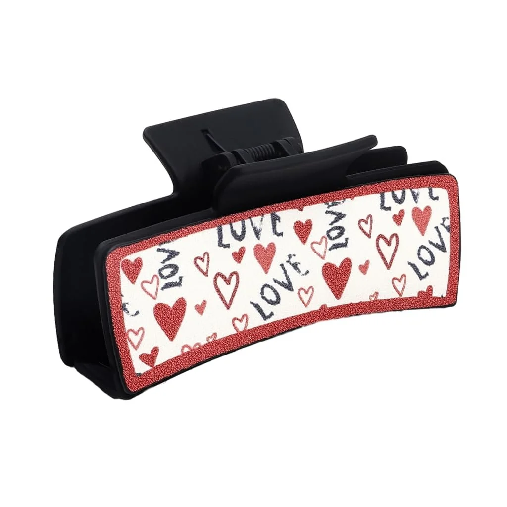 Заколка для волос Yjcnelcr Большая в форме сердца, незаменимая, милая, прочная, инструмент для укладки волос, шпильки, аксессуары для девушек, фото №1