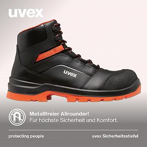 Мужские рабочие ботинки из кожи Uvex 2 Xenova S3 synthetic.ua - Фото 1