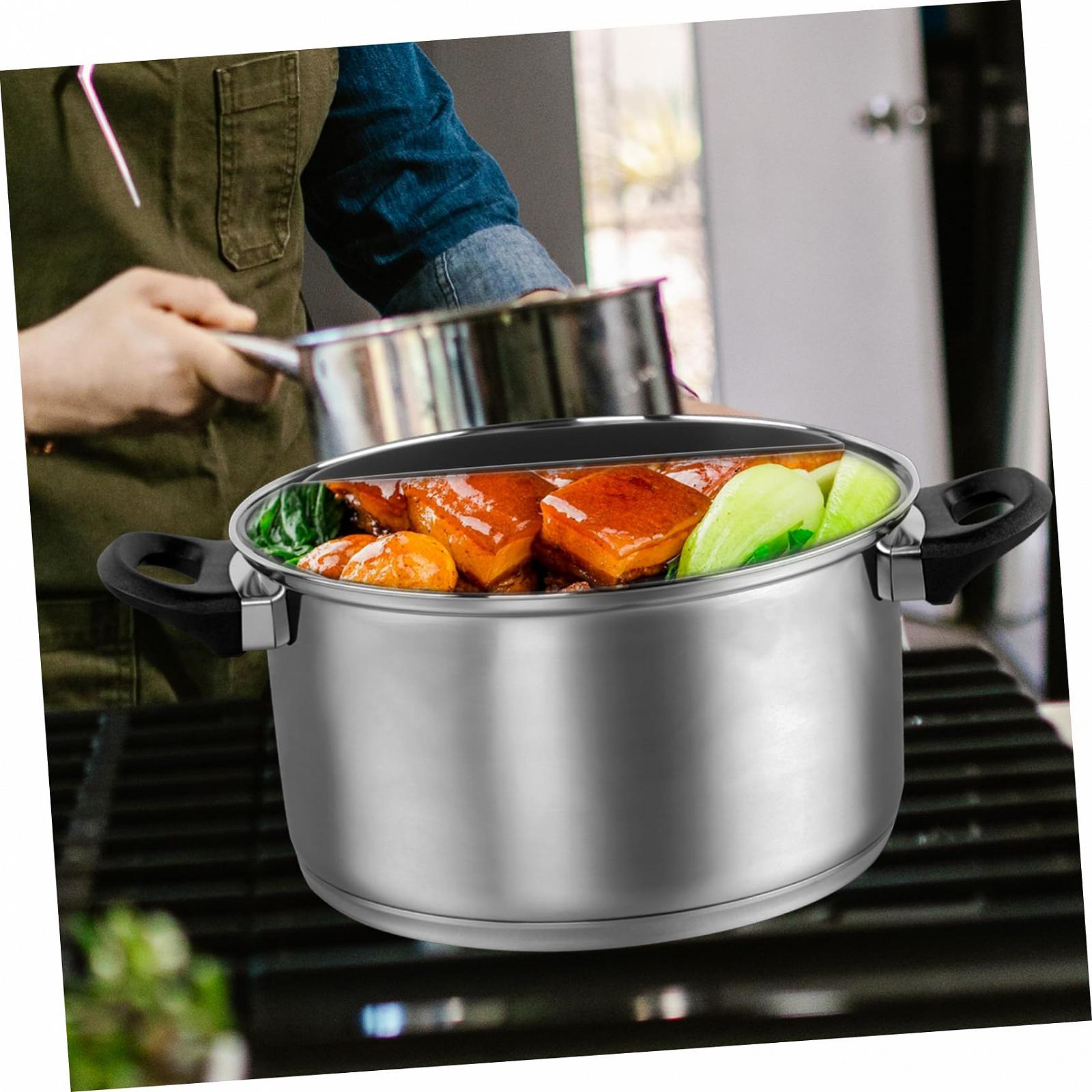 Лайнер LIFKOME Heat Resistant Вставка Готовочный горшок Liner из силикона, фото №6