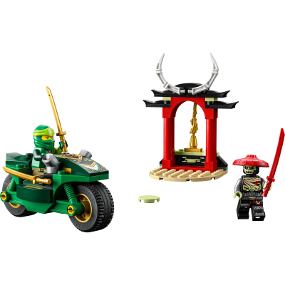 Конструктор LEGO Ninjago Дорожный мотоцикл ниндзя Ллойда 64 детали 71788, фото №2