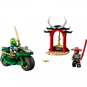 Конструктор LEGO Ninjago Дорожный мотоцикл ниндзя Ллойда 64 детали 71788 synthetic.ua - Фото 1