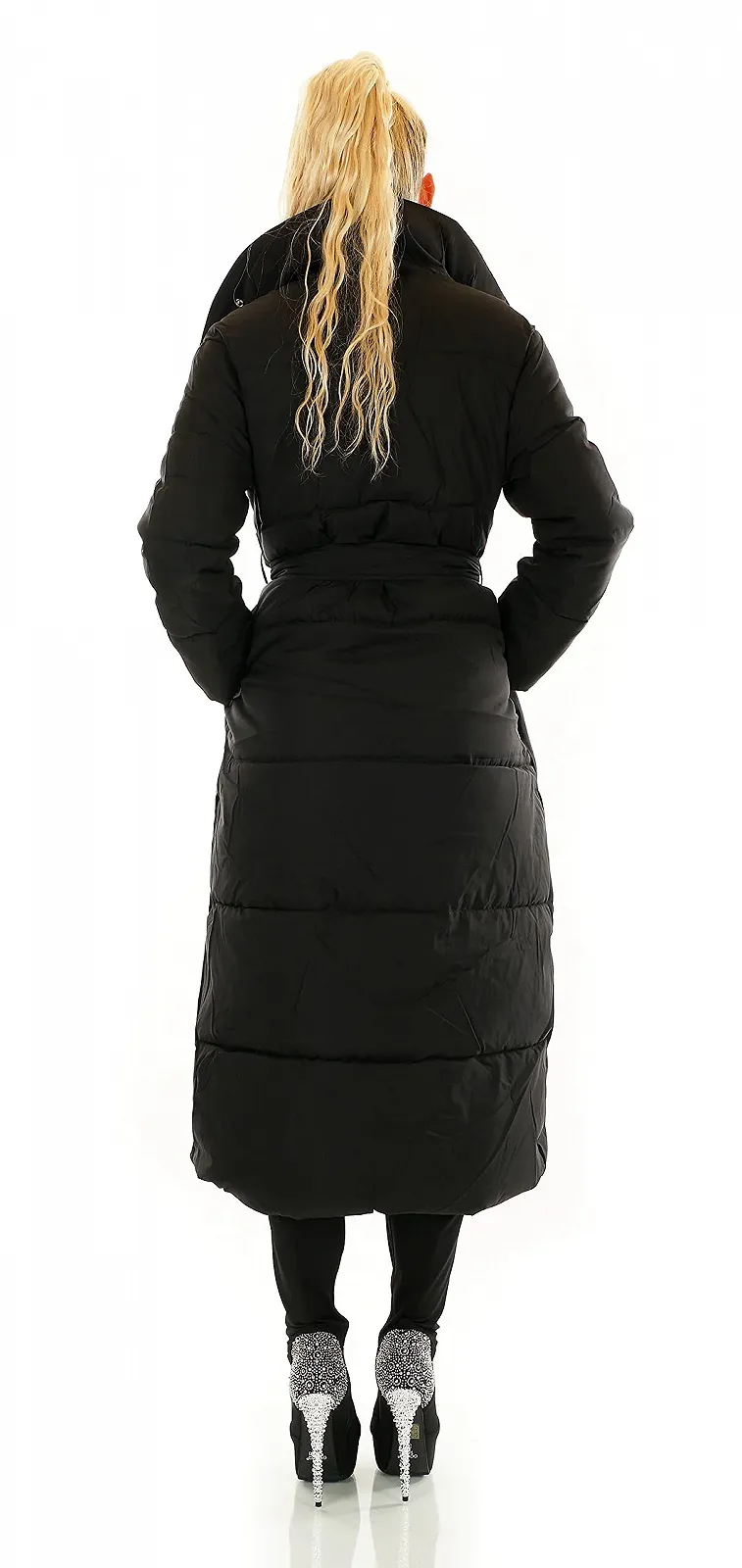 Жіноче зимове пальто Zeralda Fashion Довге, фото №6