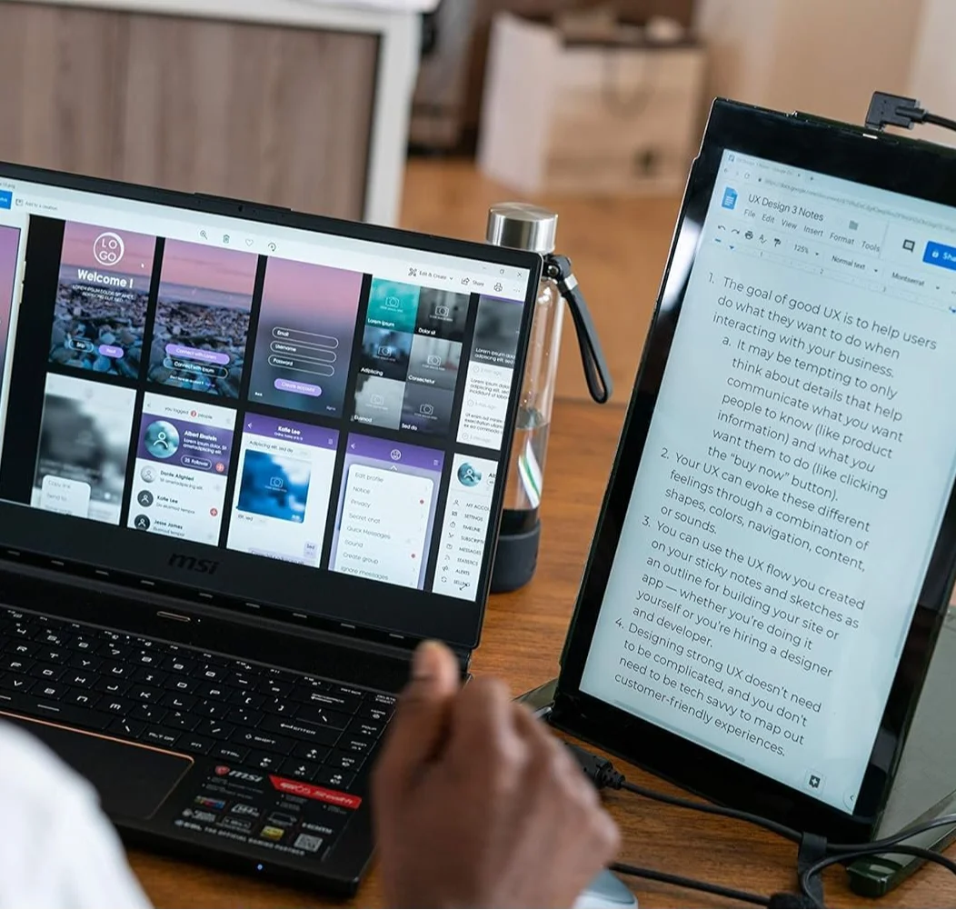 Монитор портативный 14" Lexibook Trio Max Full HD IPS 60 Гц, фото №4