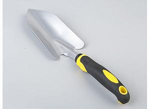 Лопатка садовая ручная, лопата из нержавеющей стали, эргономичная ручка, ручные инструменты с мягкой ручкой. - Фото 1