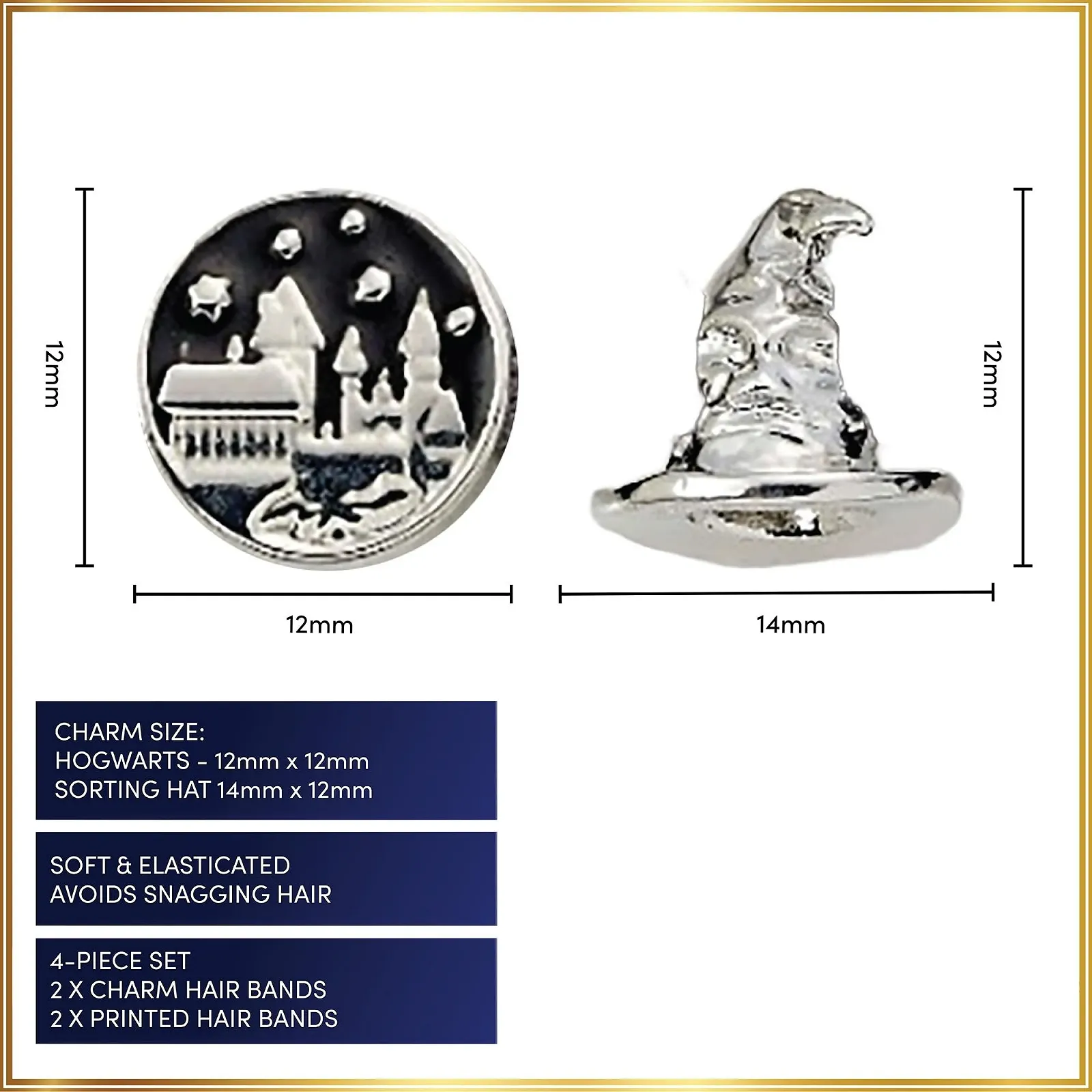 Вінок The Carat Shop Harry Potter Hogwarts Sorting Hat Сірий One Size, фото №6