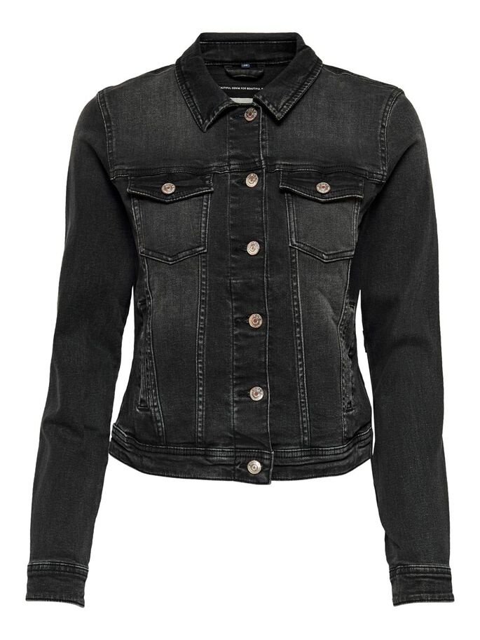 Куртка джинсовая ONLY LIFE DNM JACKET BB BEX072 NOOS 15202615 Черный XS, фото №1