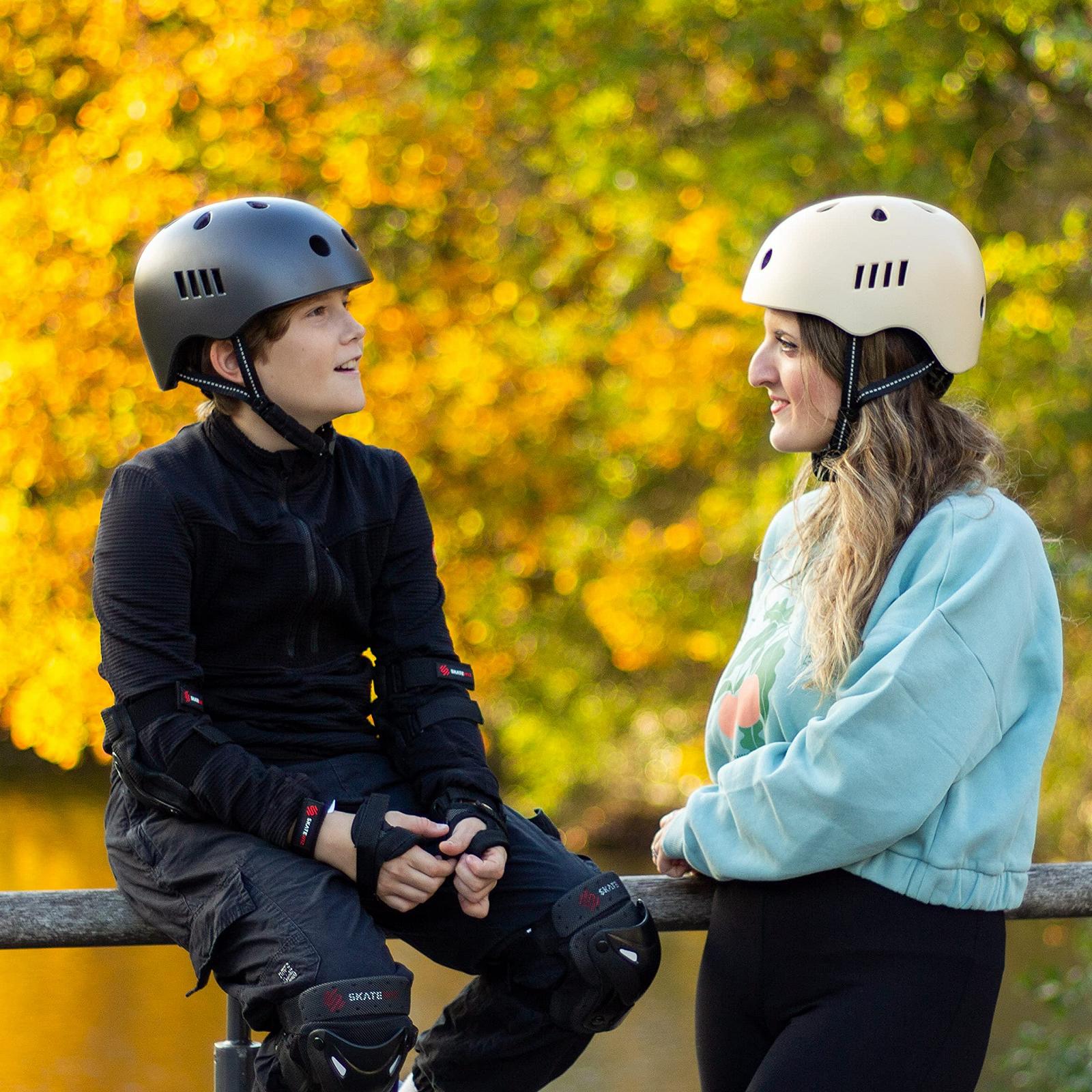 Шолом Skaterwiz, для велосипеда, для дітей та підлітків, розроблений німецьким виробником, легкий, фото №7