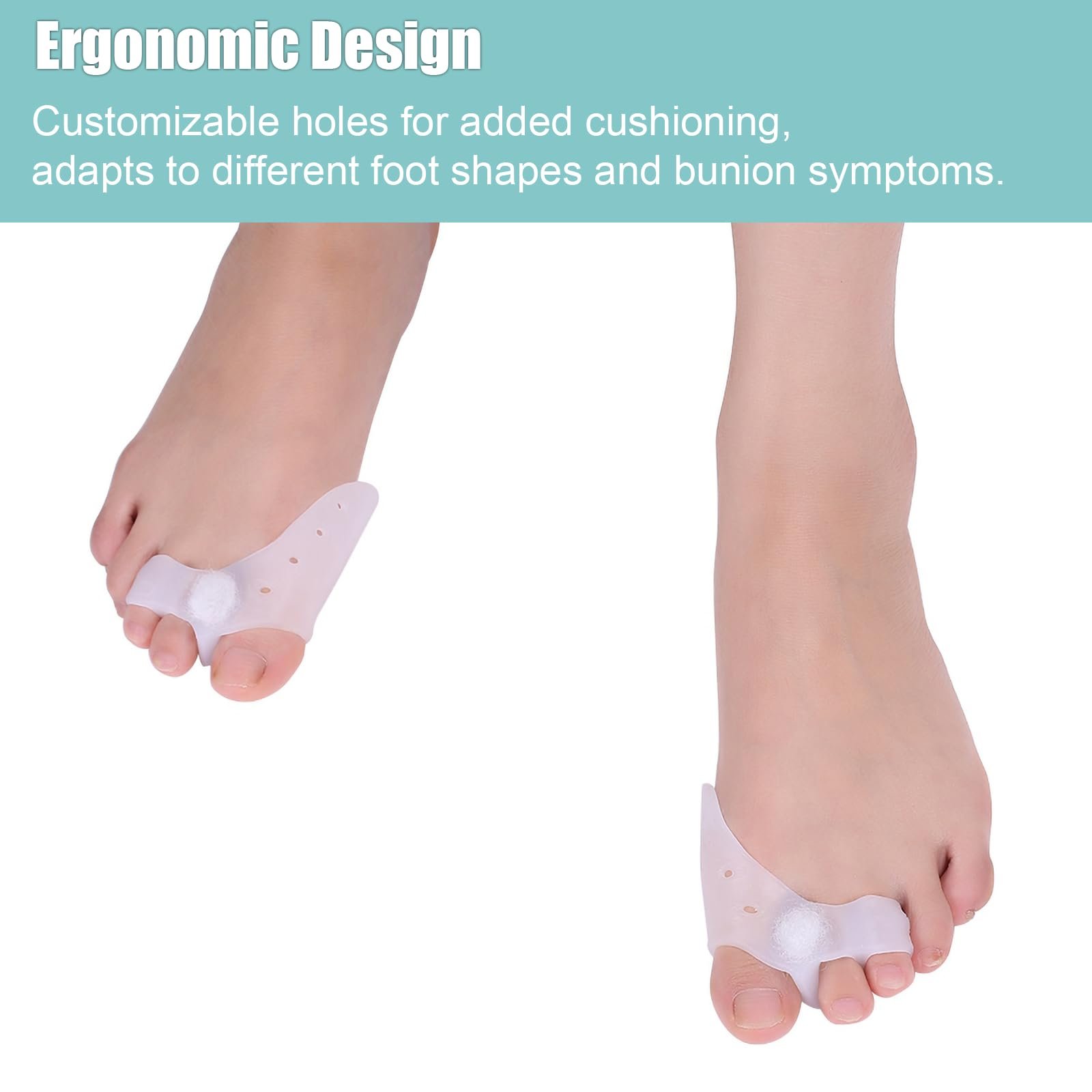 Корректор для пальцев ног Силиконовый Разделитель, фото №3