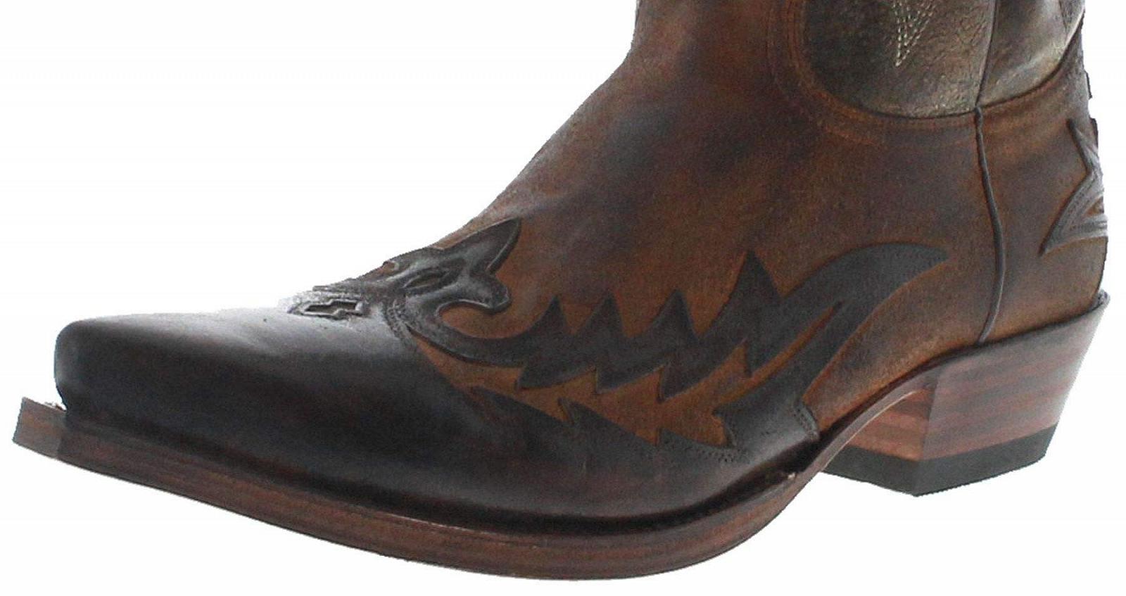 Черевики Sendra Boots чоловічі 9669 Western шкіряні коричневі, фото №6