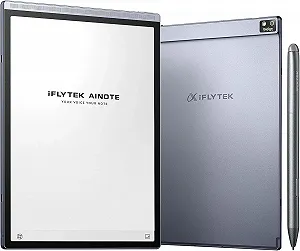Электронная книга 8.2" iFLYTEK AINOTE Air 2 / 32ГБ / Android 11 / Wi-Fi / Bluetooth / Сенсорный E-Ink экран (1440 x 1920) / Настраиваемая яркость / Динамик / Серый - Фото 1