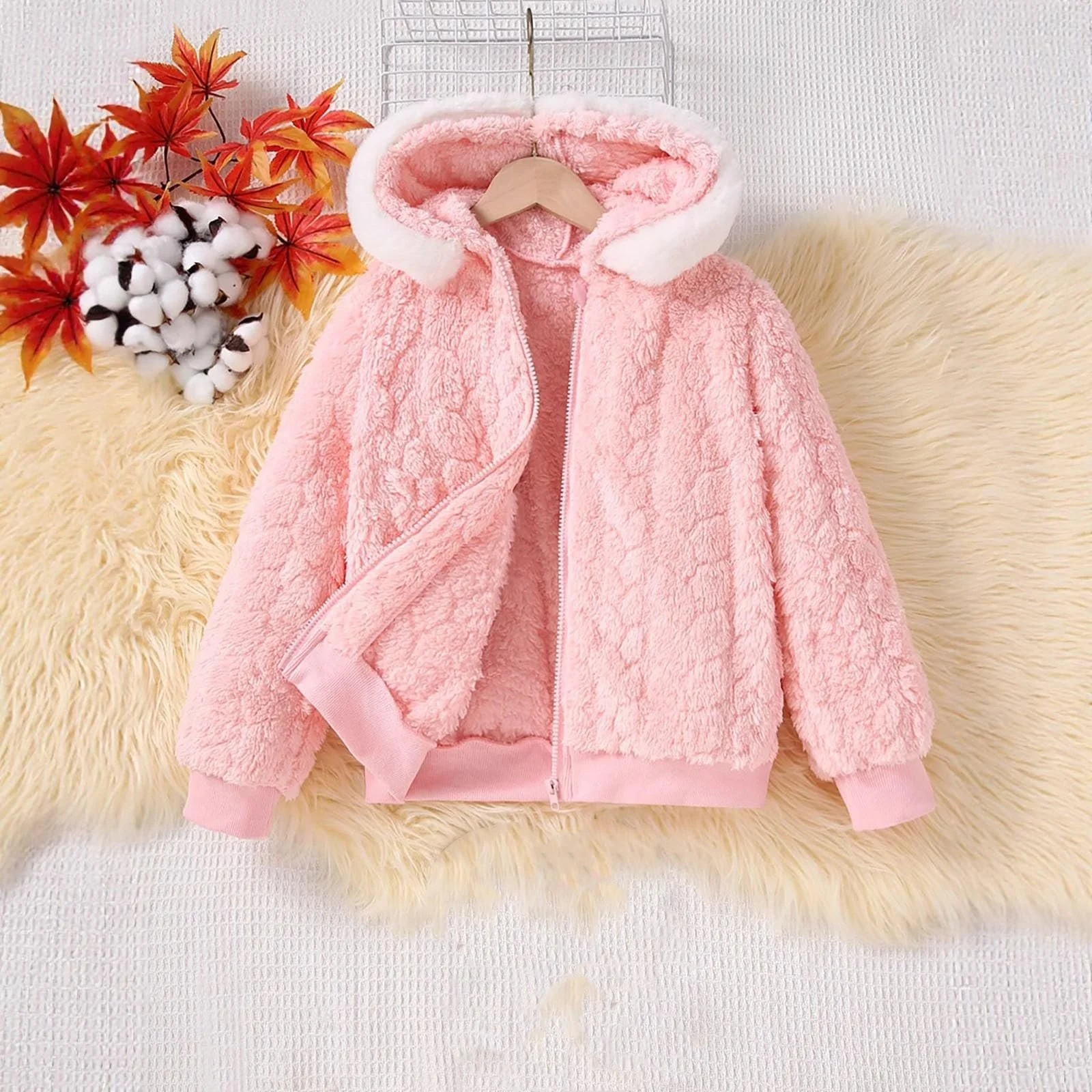 Флісова куртка для дівчинки, Перехідна куртка для дівчинки-підлітка, фото №3