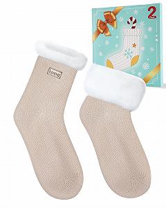 Теплі шкарпетки для жінок Cuddly Socks, пухнасті вовняні шкарпетки, 2 пари, розмір 36-42 - Фото 1
