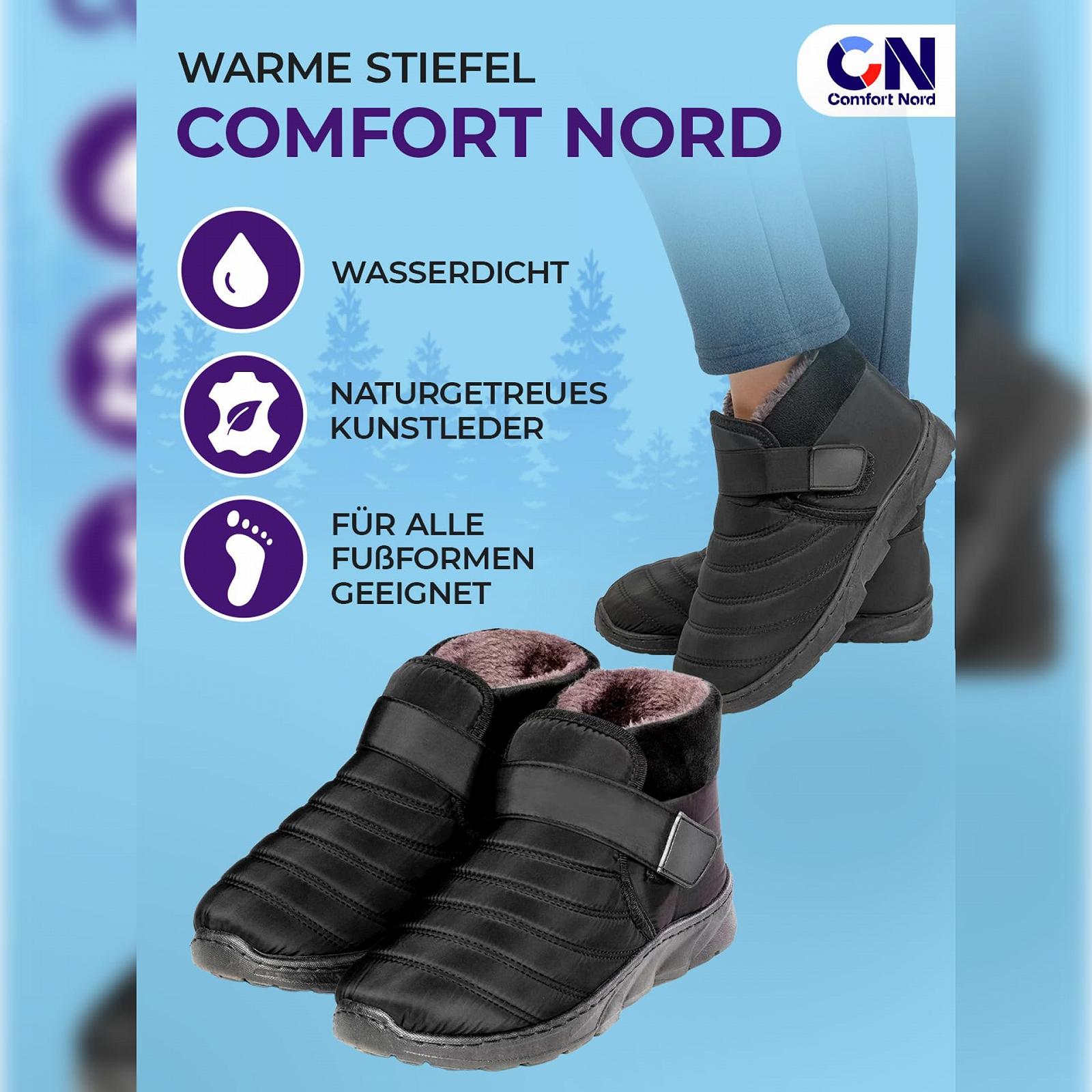 Черевики Comfort Nord Warm BestMarket.TV Водонепроникні для слизьких поверхонь, фото №2