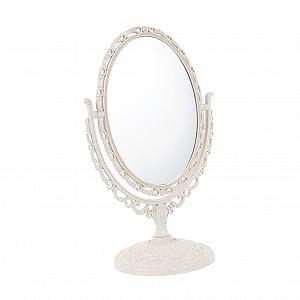 Карманное зеркало Ipetboom Retro-kosmetikspiegel Античное зеркало для макияжа 360-градусное зеркало Настольное зеркало для макияжа Пластик - Фото 1