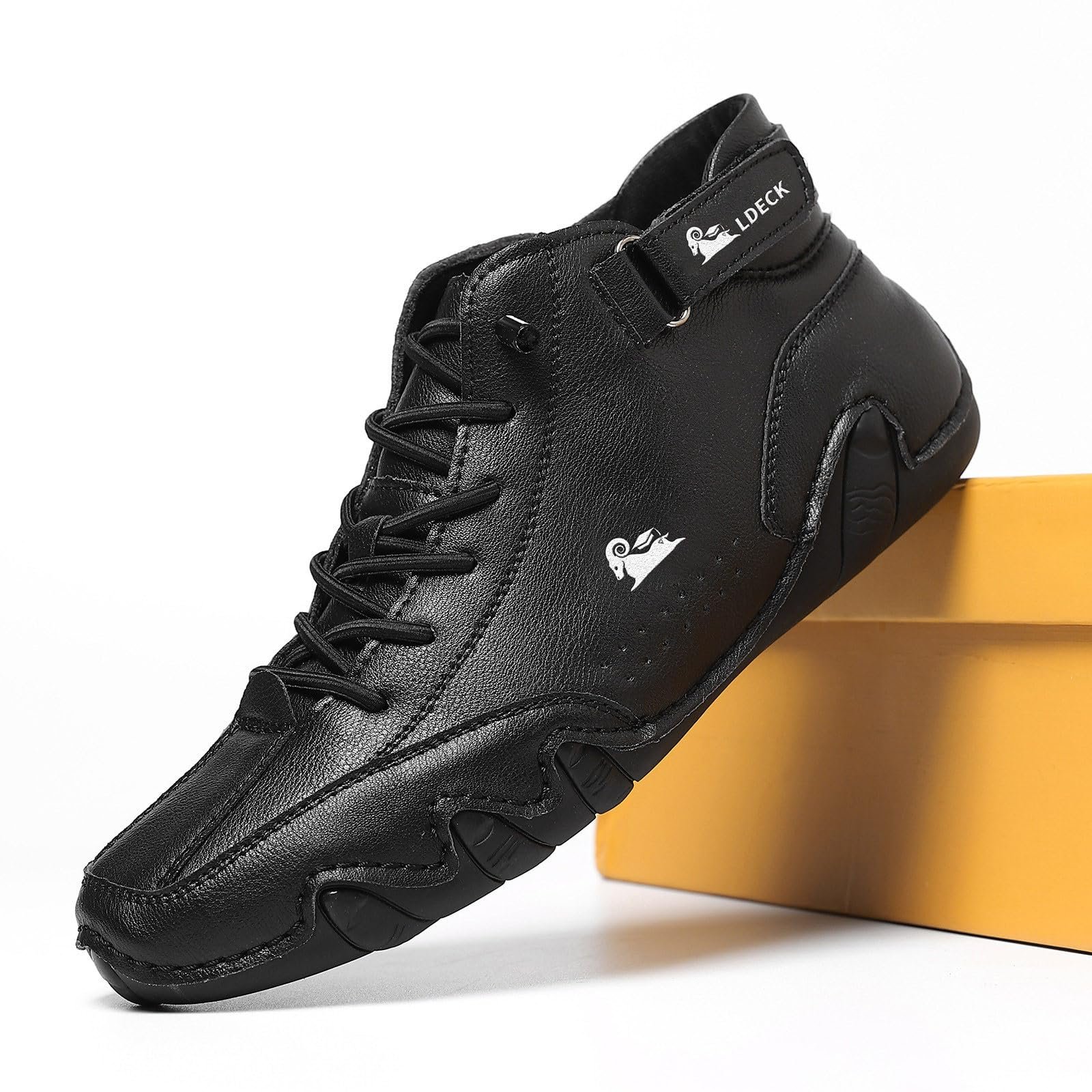Взуття BarfuB Ultra Comfortable Non-Slip из натуральной кожи Flexao и Wandara Orthoschuhe для Unisex женщин и мужчин большого размера, фото №4