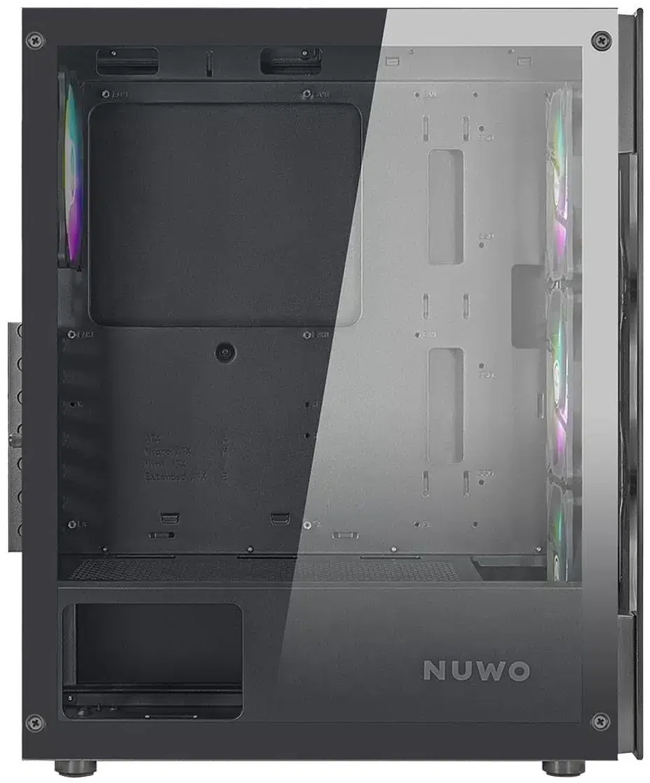 Корпус Nuwo Rodan R602 / без БЖ / Чорний, фото №4