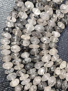 Бусины Рутиловые круглые граненые 9.5-10 мм synthetic.ua - Фото 1