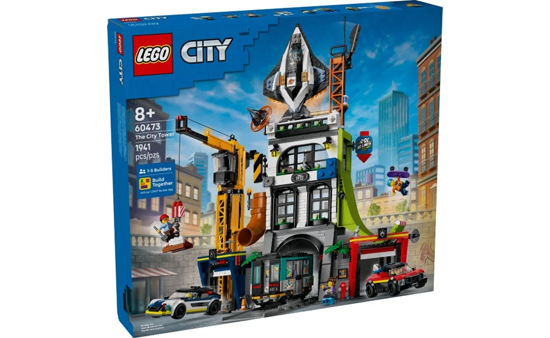 Конструктор Лего LEGO City Городская башня (60473), фото №1