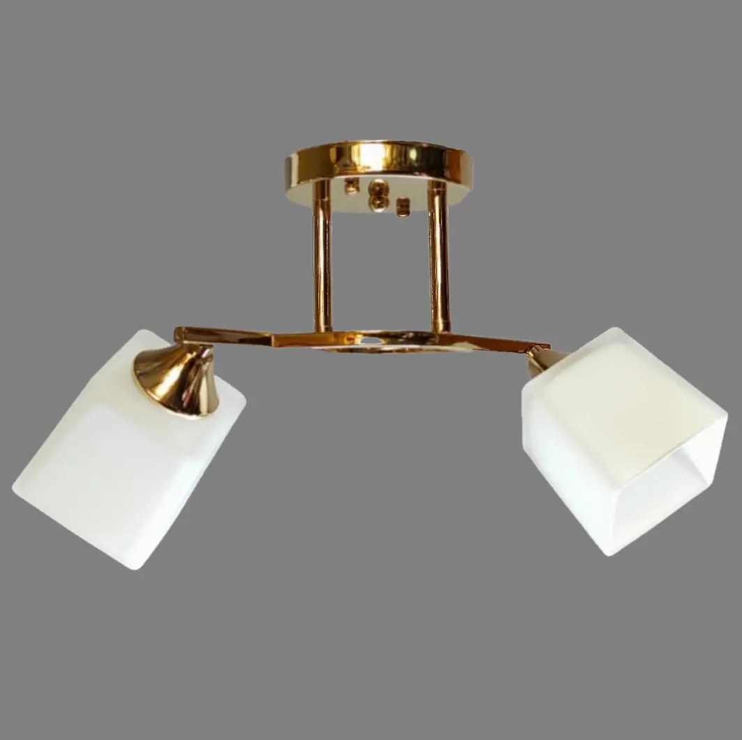 Підпотольна ластра Хай Тек на 2 плафоні Sirius 193064/2fg.sv, фото №2