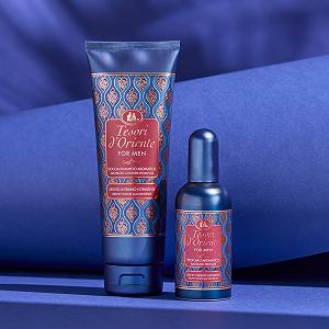 Шампунь-гель для душа Tesori d'Oriente For Men Ebony and Ginseng с пантенолом 250 мл synthetic.ua - Фото 1