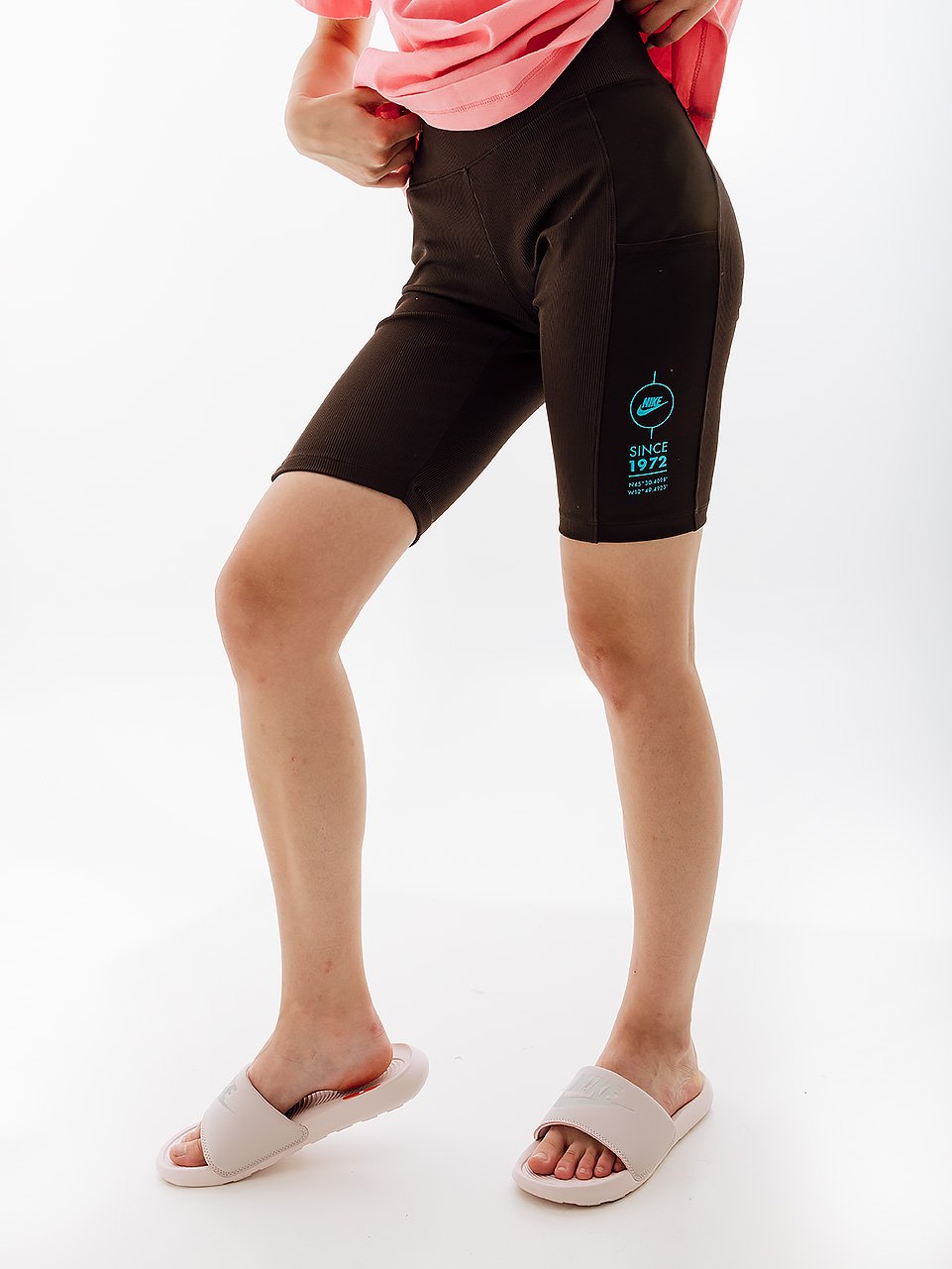 Шорти Nike W NSW TIGHT SHORT RIB SU S, фото №1