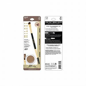 Stay Put Brow Color MILANI Soft Brown synthetic.ua - Фото 1