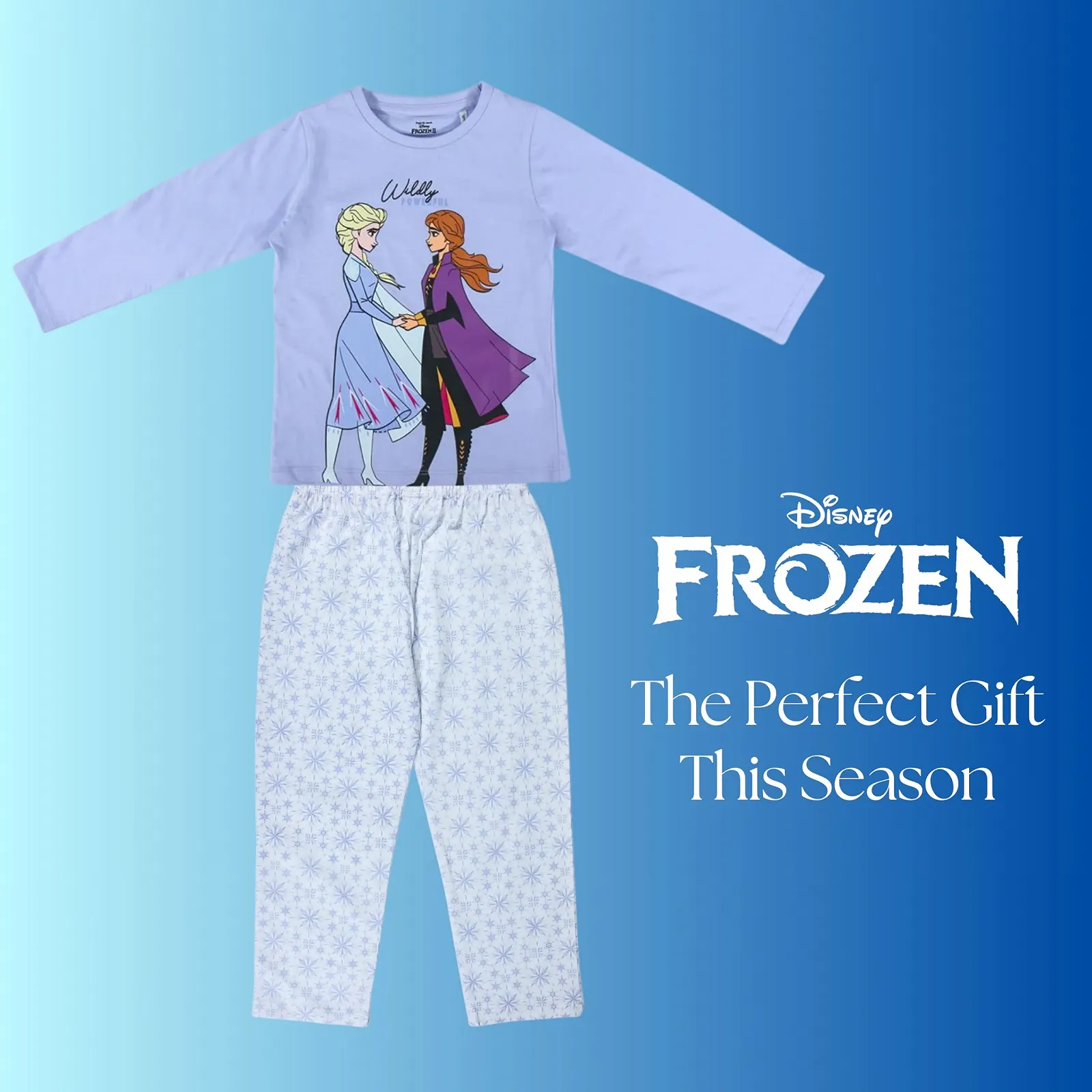 Піжама Disney Elsa and Anna Футболка та довгі штани М'яка бавовняна Тканина з мотивом Frozen, фото №7