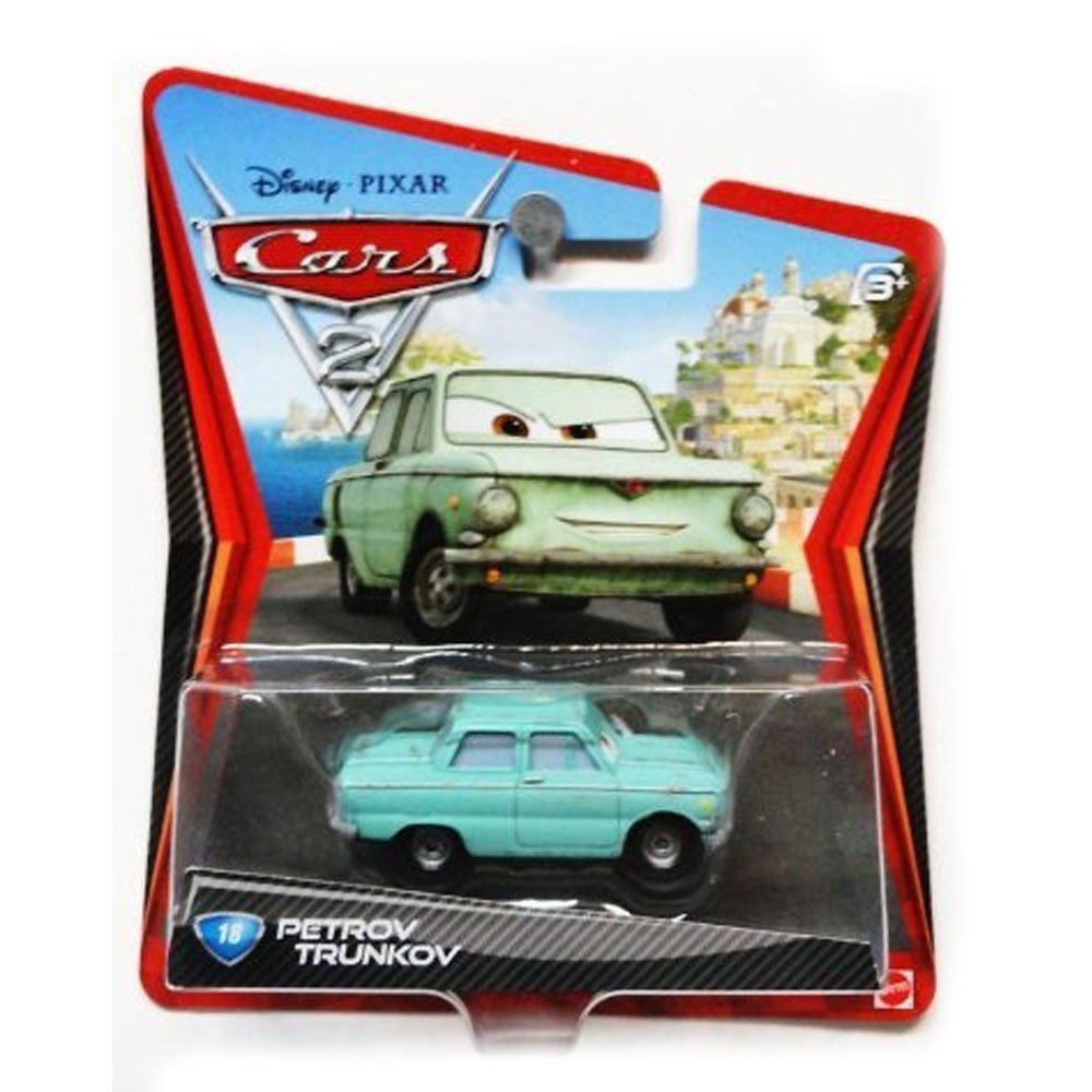 Машинка Disney Cars Petrov Trunkov #18 Голубой, фото №1