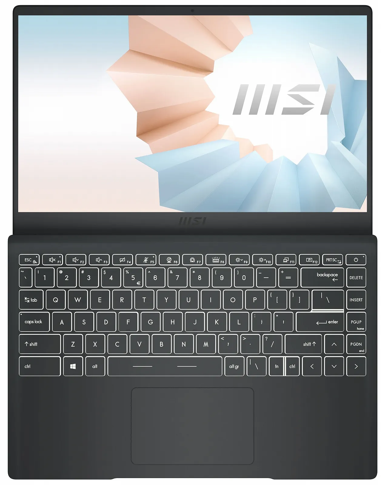 Ноутбук 14" MSI Modern 14 (B11MOL-433XIT) Intel Core i3-1115G4 RAM 8GB SSD 256GB Windows 11 Алюминиевой корпус (UKR), фото №3