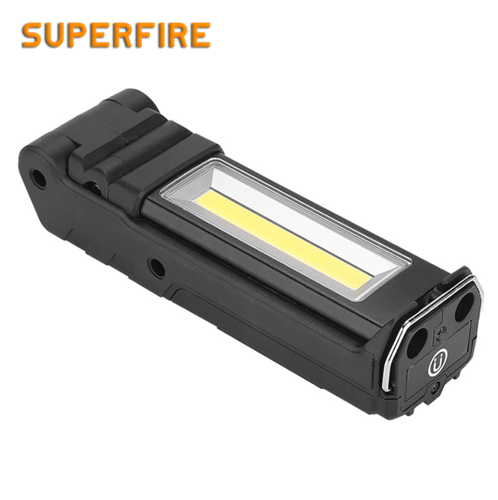 Фонарь многофунциональный аккумуляторный на магните G15-S SuperFire 400 Lumen IP44, фото №2